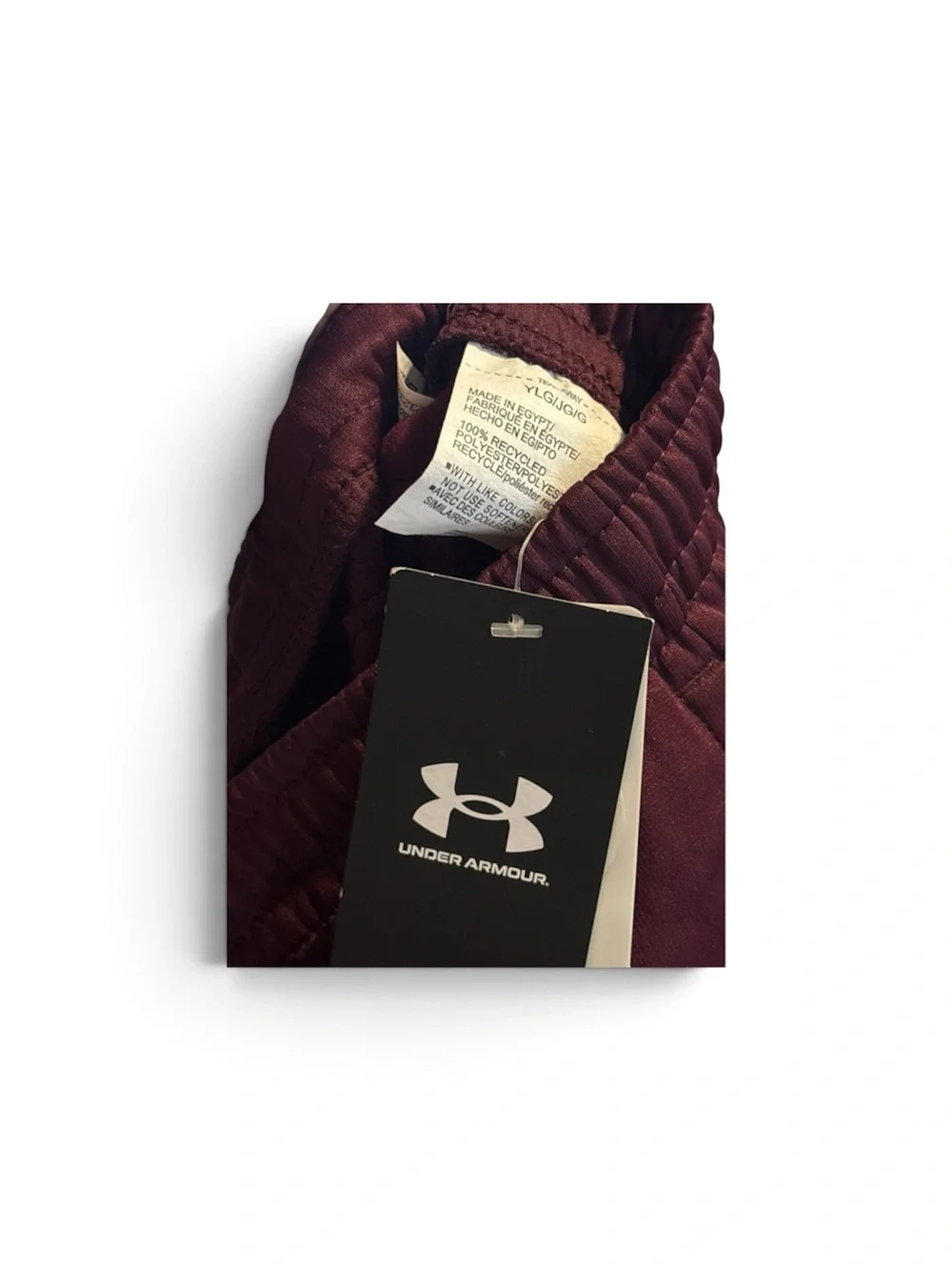 Under Armour Kids Maroon Athletic Joggers Size L NWT